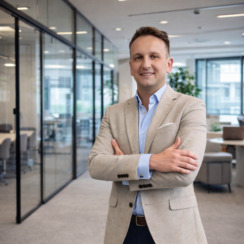 Adam Kaczmarek - Menedżer ds. wsparcia biznesowego w firmie LAMA