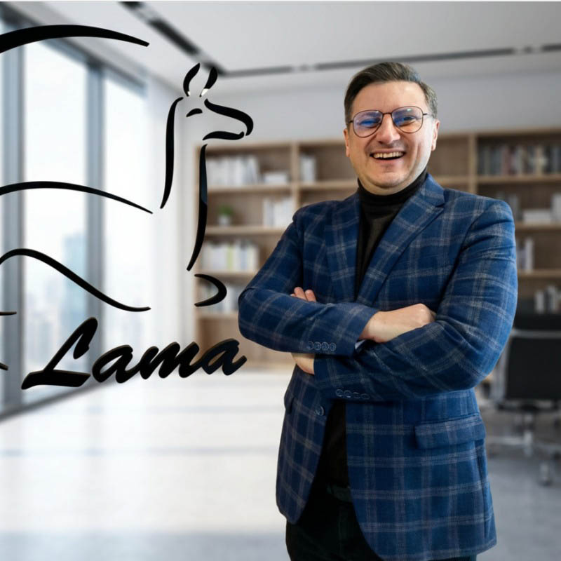 Piotr Hillebrand - Specjalista ds. eksportu w firmie LAMA